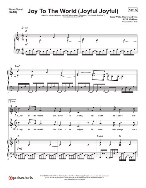 joy to the world phil wickham lyrics and chords|Joy To The World Joyful Joyful chords with lyrics by Phil .